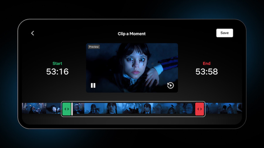 Netflix: Save, relive and share your favorite Netflix Moments